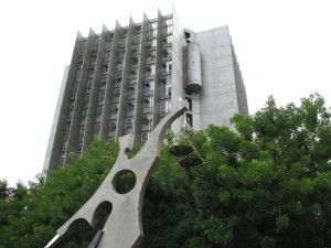 Fachada do prédio do TJSC