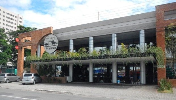 Fachada da churrascaria Gramado, na Avenida T-63, em Goiânia