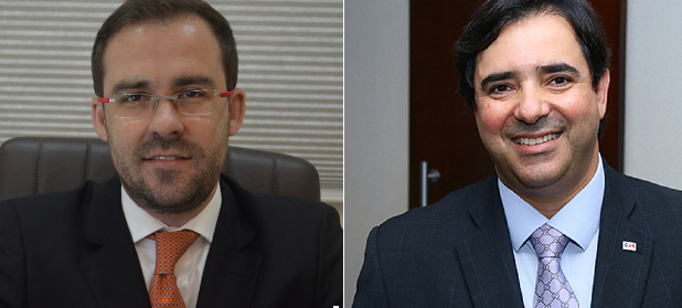Os advogados e professores Lúcio Flávio e Flávio Bounduce
