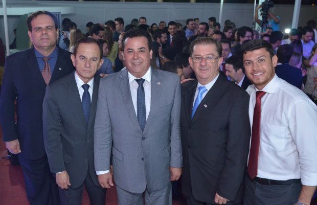 Alexandre Caiado, Antônio Heli, Enil Filho, Achiles João da Silva e Otávio Forte