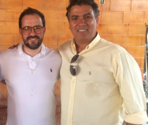 Thales José Jayme (direita)