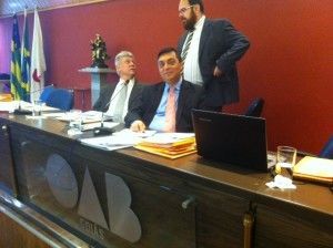 A Comissão Eleitoral é presidida pelo advogado  advogado Jamar Correia Camargo