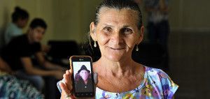 A trabalhadora rural Maria Santana Lucas tem 59 anos