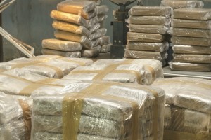 622 quilos foram apreendidos na casa dos dois suspeitos