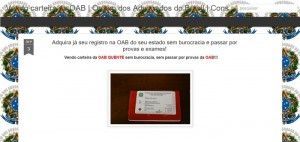 Site oferece carteiras da OAB