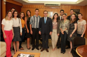 Lúcio Flávio se reuniu com candidatos aprovados no concurso para procurador