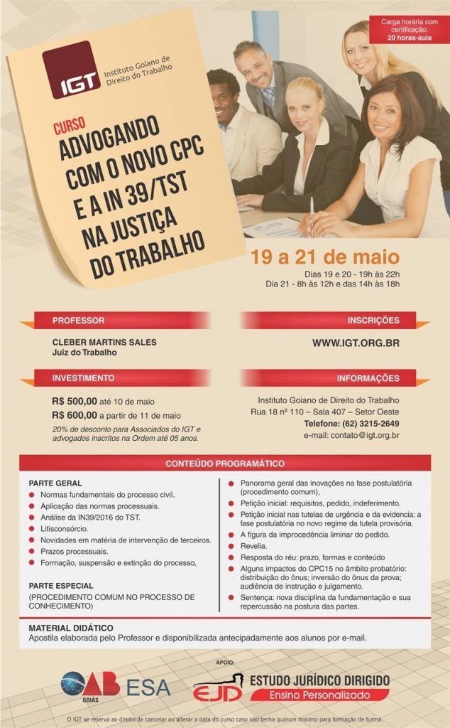 advogando no novo cpc