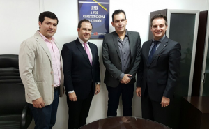 Representantes da ESA, OAB e