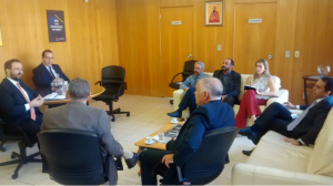 Membros da Polícia Civil e da OAB-GO se reuniram ontem