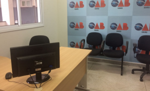 A sala da OAB-GO