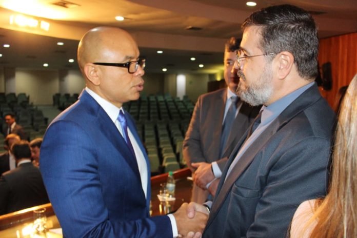 delegado e David Soares