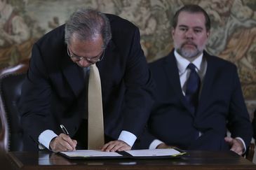 paulo guedes e Toffoli