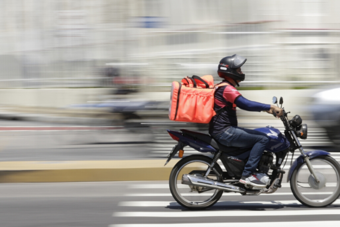 plataforma de delivery entregador