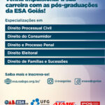 pos graduacao esa goias 2023