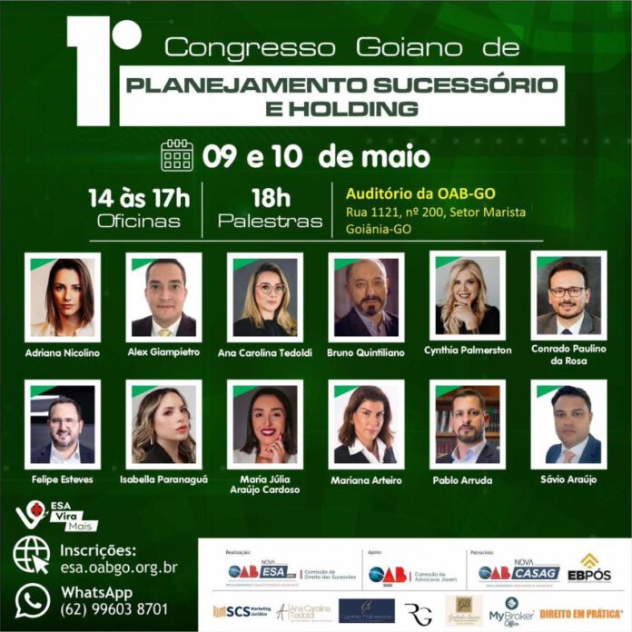1° Congresso Goiano de Planejamento Sucessório e Holding