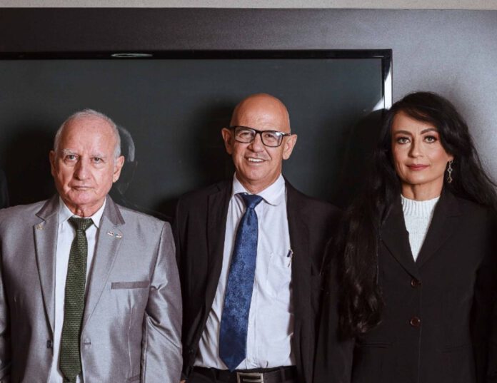 Celso Almeida, Felipe Nascimento e Luciana Nascimento