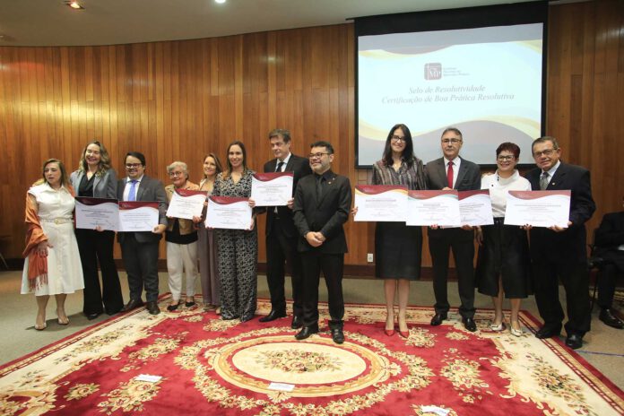 certificados entregues ao MP