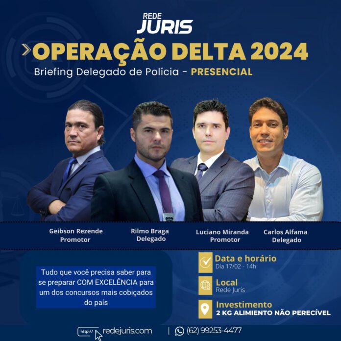 aulão Rede Juris Delegado de Polícia