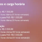 quadro – estagiários