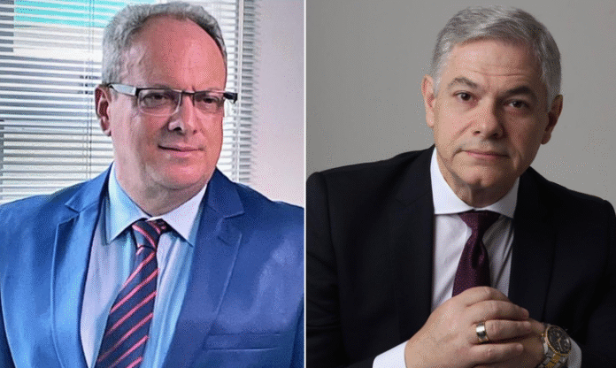 Alex Neder e Marcelo Bareato