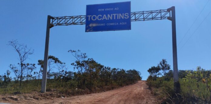 Área goiana ocupada pelo Tocantins