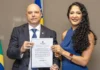 Juíza do Rio de Janeiro toma posse no TJGO após permuta com magistrado goiano
