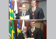 Márcio do Nascimento e Alexandre Mendes tomam posse como procuradores de Justiça