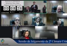 Advogado e estagiário do escritório Roberto Serra fazem sustentação oral em ações da 2ª Câmara Criminal
